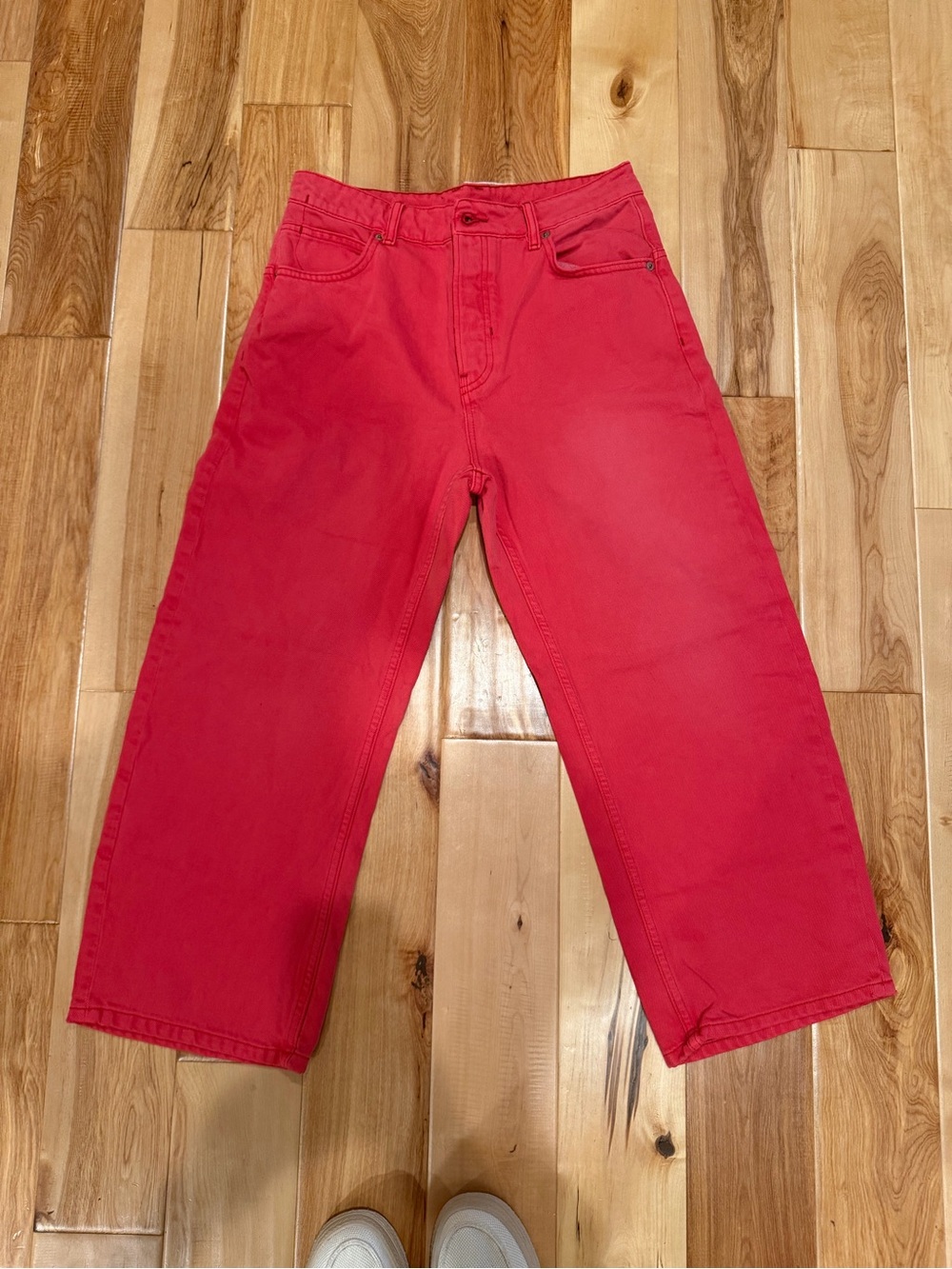 Free People Women’s Red Jeans